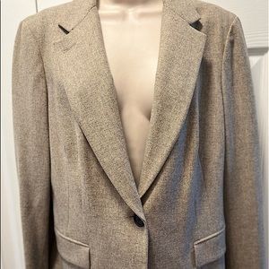 DKNY sand colored jacket/blazer. The perfect color.